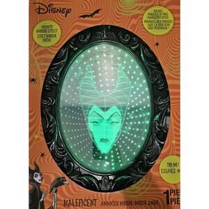 Disney's Maleficent animated mirror infinity Effect Speaks Phrases, Light Up NIB